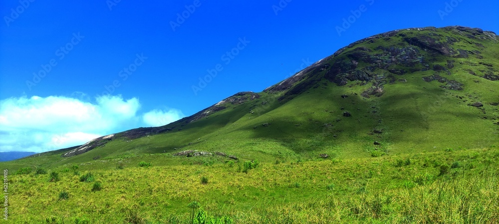 panorama of the mountain (green mountain at srilanka)