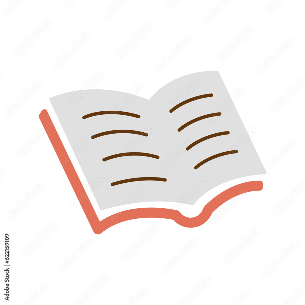 Open book vector Illustration Logo Template Open book vector Illustration Logo Template