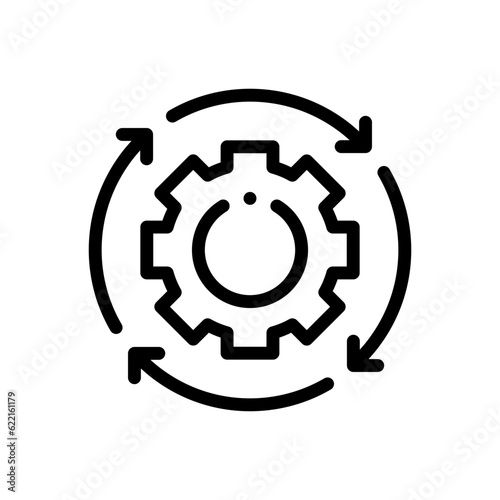 efficiency vector icon