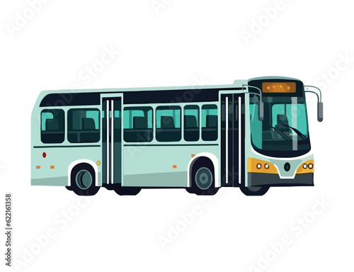 Tour bus design illustration