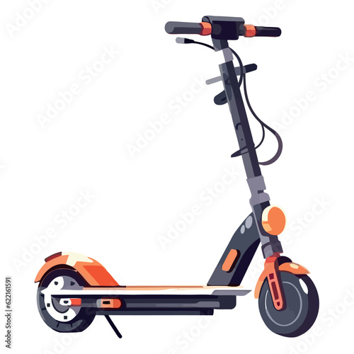Cute push scooter design