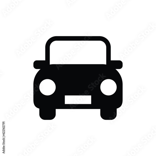 Automobile car vehicle vector icon