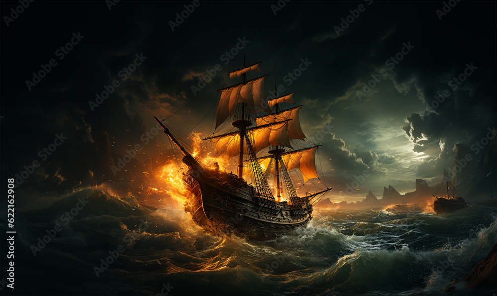 Obraz premium the Pirate Vortex