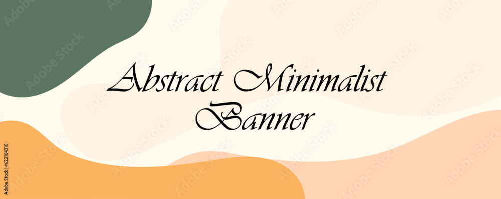 Nature simple banner background. For poster, Birthday, Wedding and party invitation, flyer, email header, post in social networks, events and page cover.