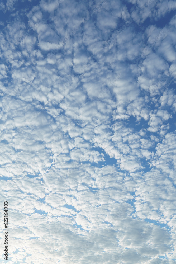 cloudy blue sky with cotton clouds cloudy blue sky with cotton clouds
