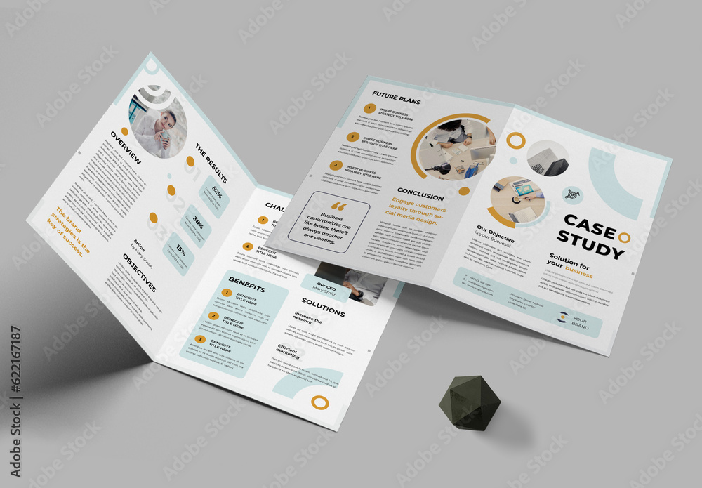 Case Study Stock Template | Adobe Stock