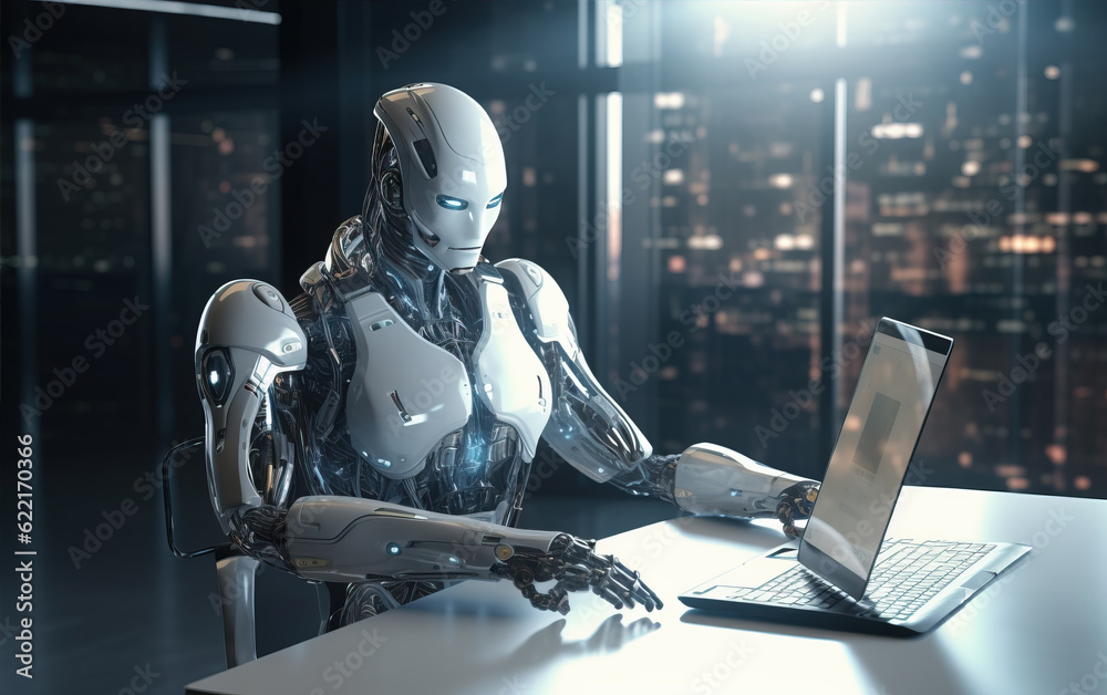 Artificial intelligence robots for operating computers,created with generative ai tecnology. Artificial intelligence robots for operating computers,created with generative ai tecnology.