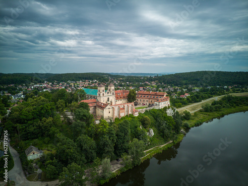 Monastery buildings in Tyniec, Poland.