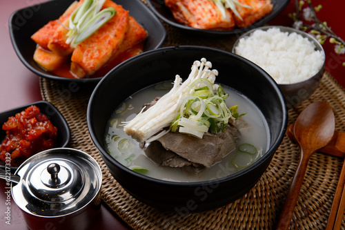 korea style beef noodle soup