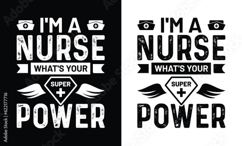 awesome nursing t shirt design. creative medical nurse eps t shirt for print. 
