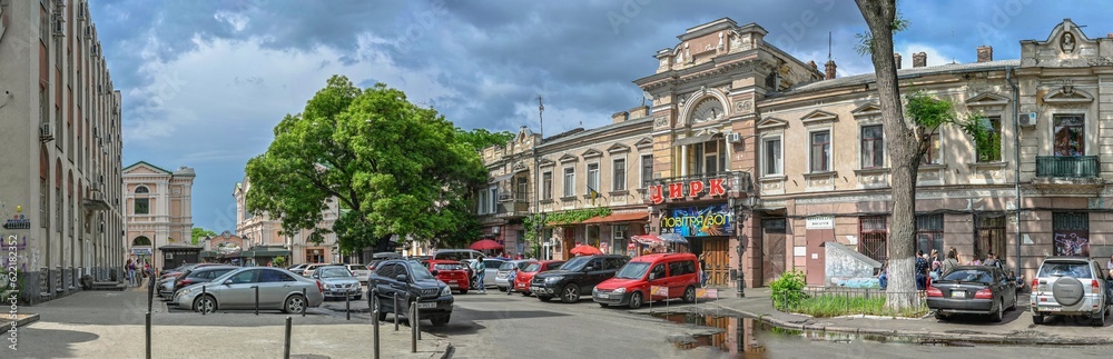 The building of the Odessa Circus in Ukraine