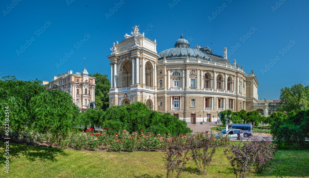 the Opera and Ballet Theater in Odessa, Ukraine the Opera and Ballet Theater in Odessa, Ukraine