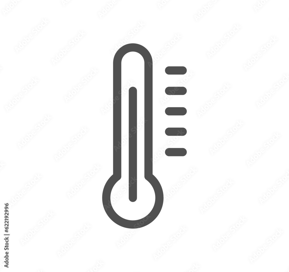 House heating related icon outline and linear vector. House heating related icon outline and linear vector.
