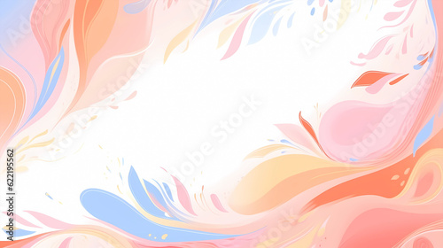 Beautiful abstract artistic colorful pattern background