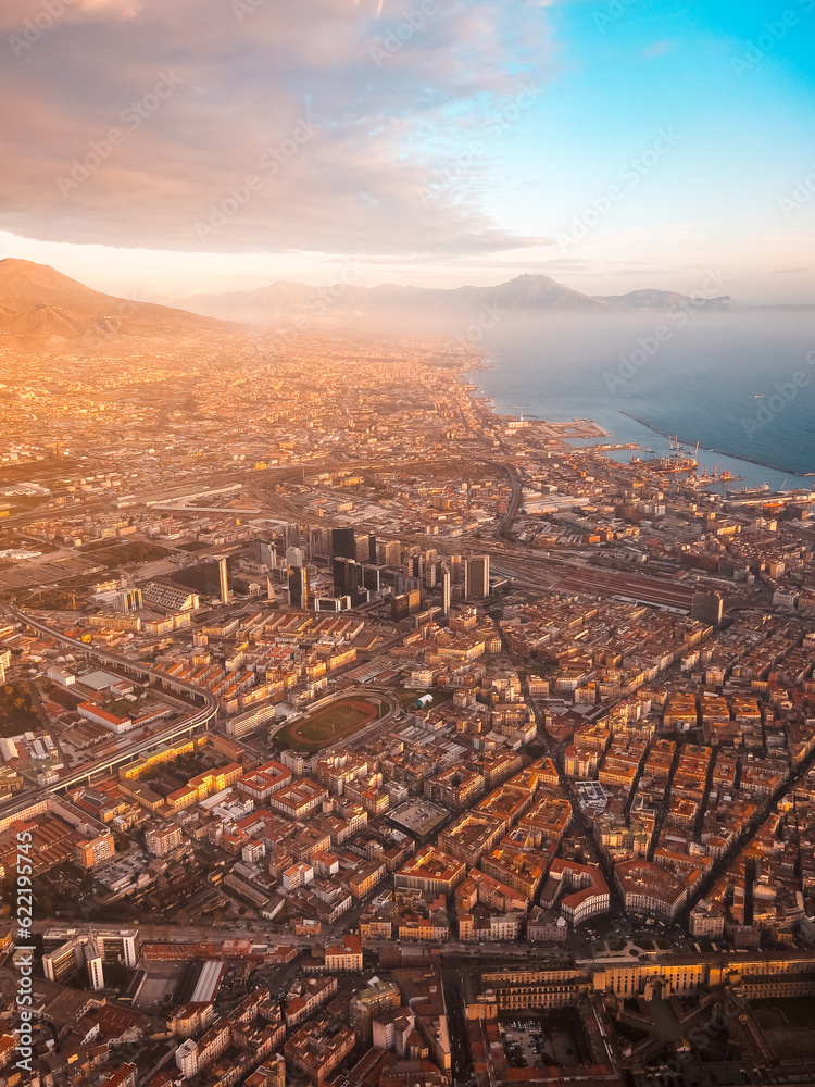 Neapel aus der Luft