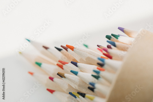 close up of pencils