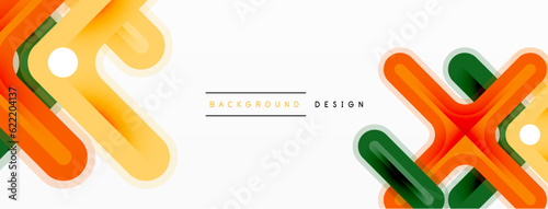 Cross line background minimal geometric template. Design for wallpaper, banner, background, landing page, wall art, invitation, prints, posters