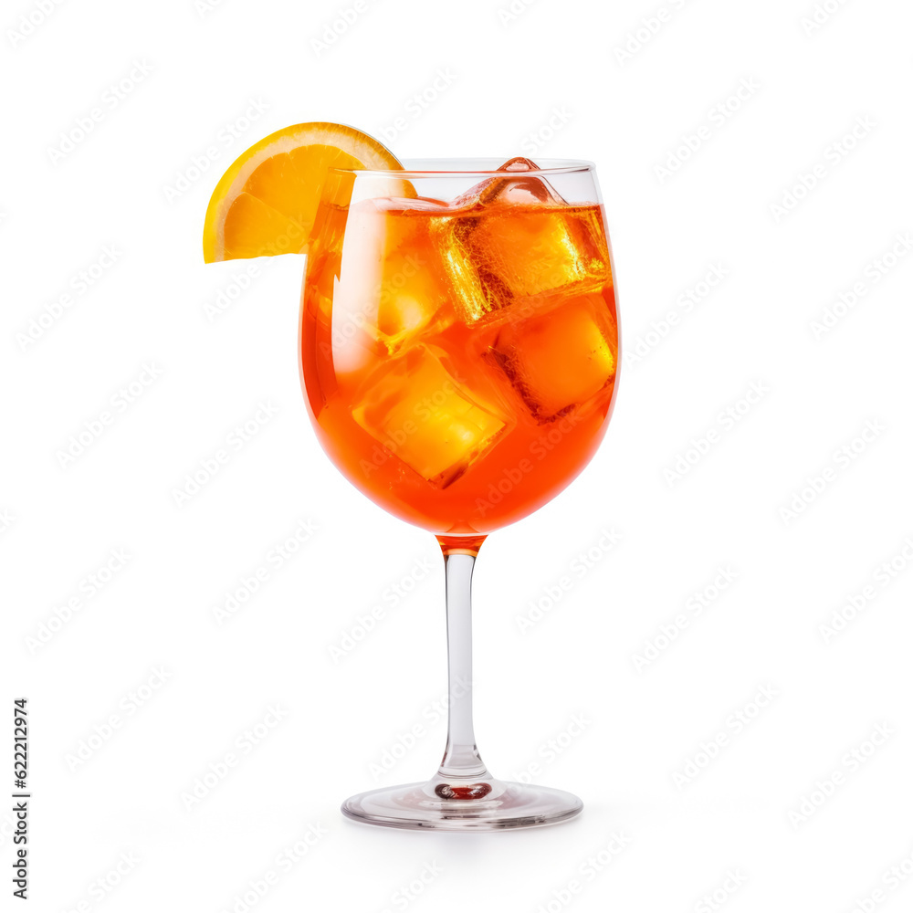 Cocktail aperol spritz, isolated on white background
Cocktail aperol spritz, isolated on white background