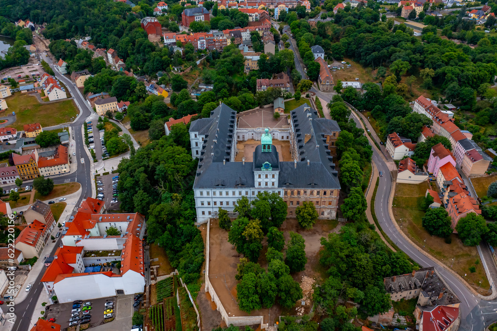 Museum Schloss Neu-Augustusburg in Weißenfels - Luftbildaufnahmen