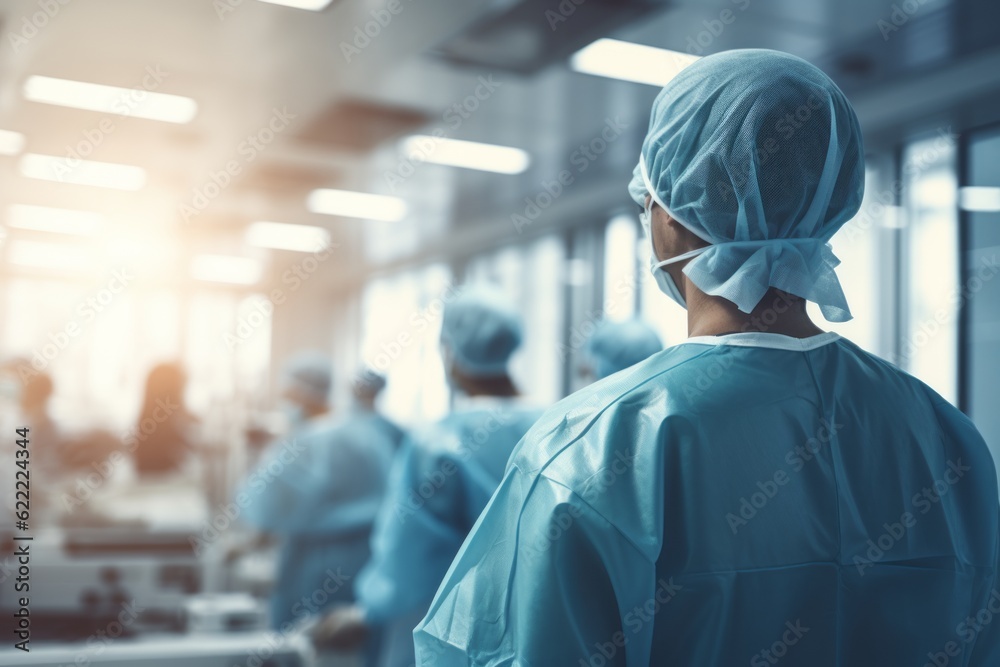 Surgeon And Anesthetist Doctor ER Surgical Operation, Generative AI Surgeon And Anesthetist Doctor ER Surgical Operation, Generative AI