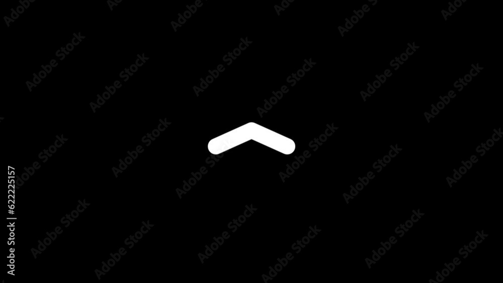 Swipe up sign animation. Arrow up in stories. Pull upwards video. Swipe screen moving icon. alpha channel Swipe up sign animation. Arrow up in stories. Pull upwards video. Swipe screen moving icon. alpha channel