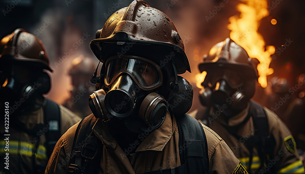 firefighters embody bravery and selflessness as they battle to protect lives and property.ai generative firefighters embody bravery and selflessness as they battle to protect lives and property.ai generative
