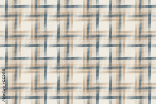 Seamless texture pattern of textile check tartan with a fabric background plaid vector.
