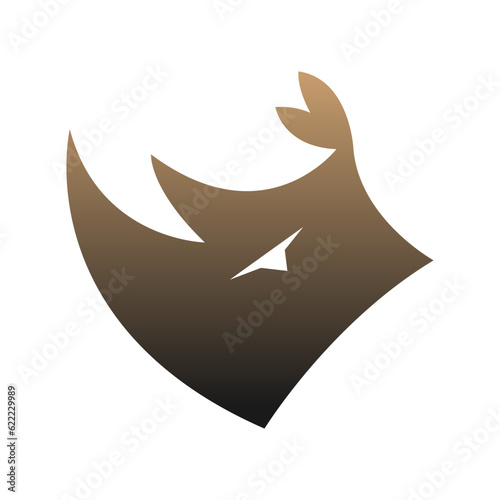 Rhino logo icon design