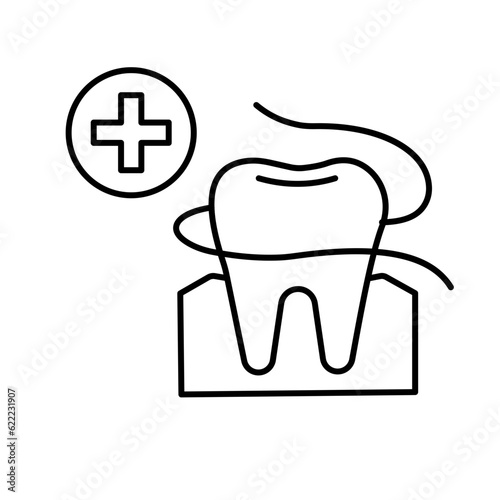 Dental surgery Vector Icon


