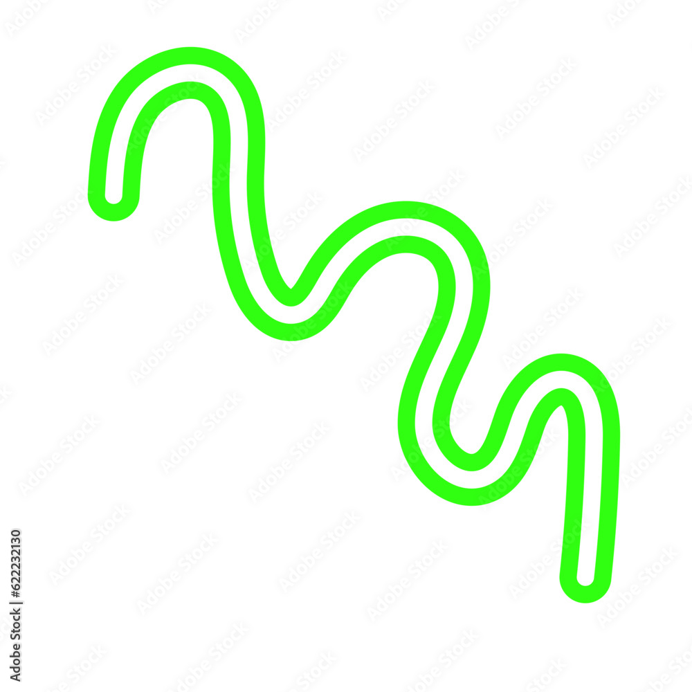 Abstract Doodle Outline