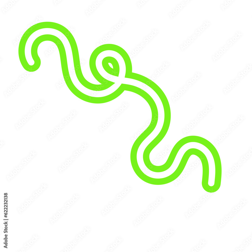 Abstract Doodle Outline