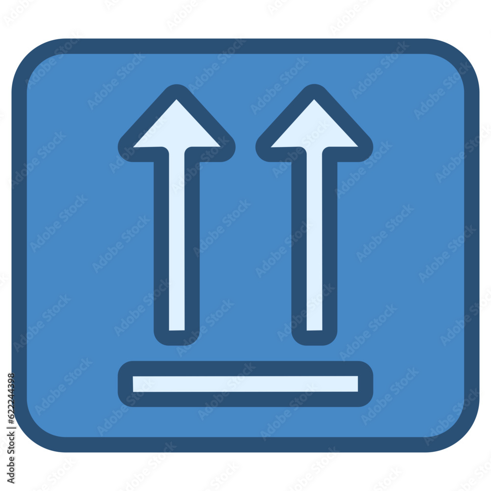 this way up sign icon this way up sign icon