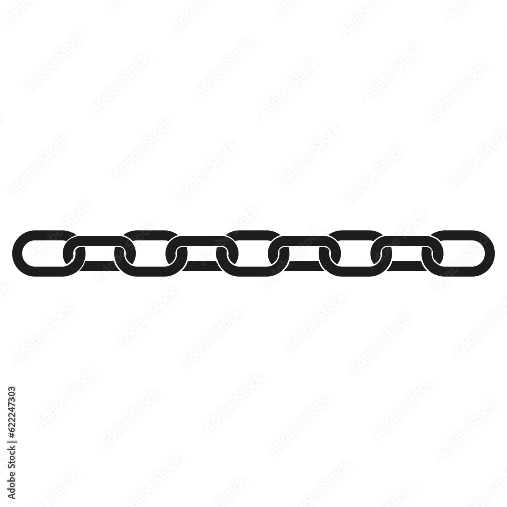 Fototapeta premium Chain Illustration Vector Element