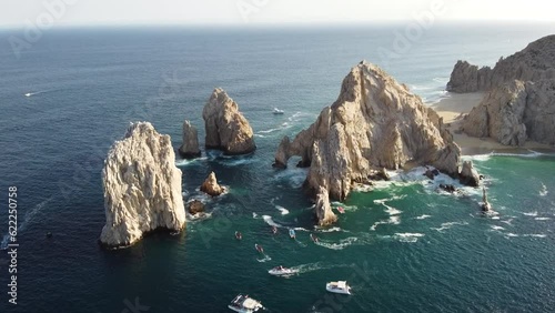 Aerial View of The Arch in Cabo San Lucas, Baja California Sur, Mexico - Orbit photo