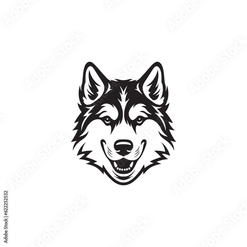 Husky logo on white background