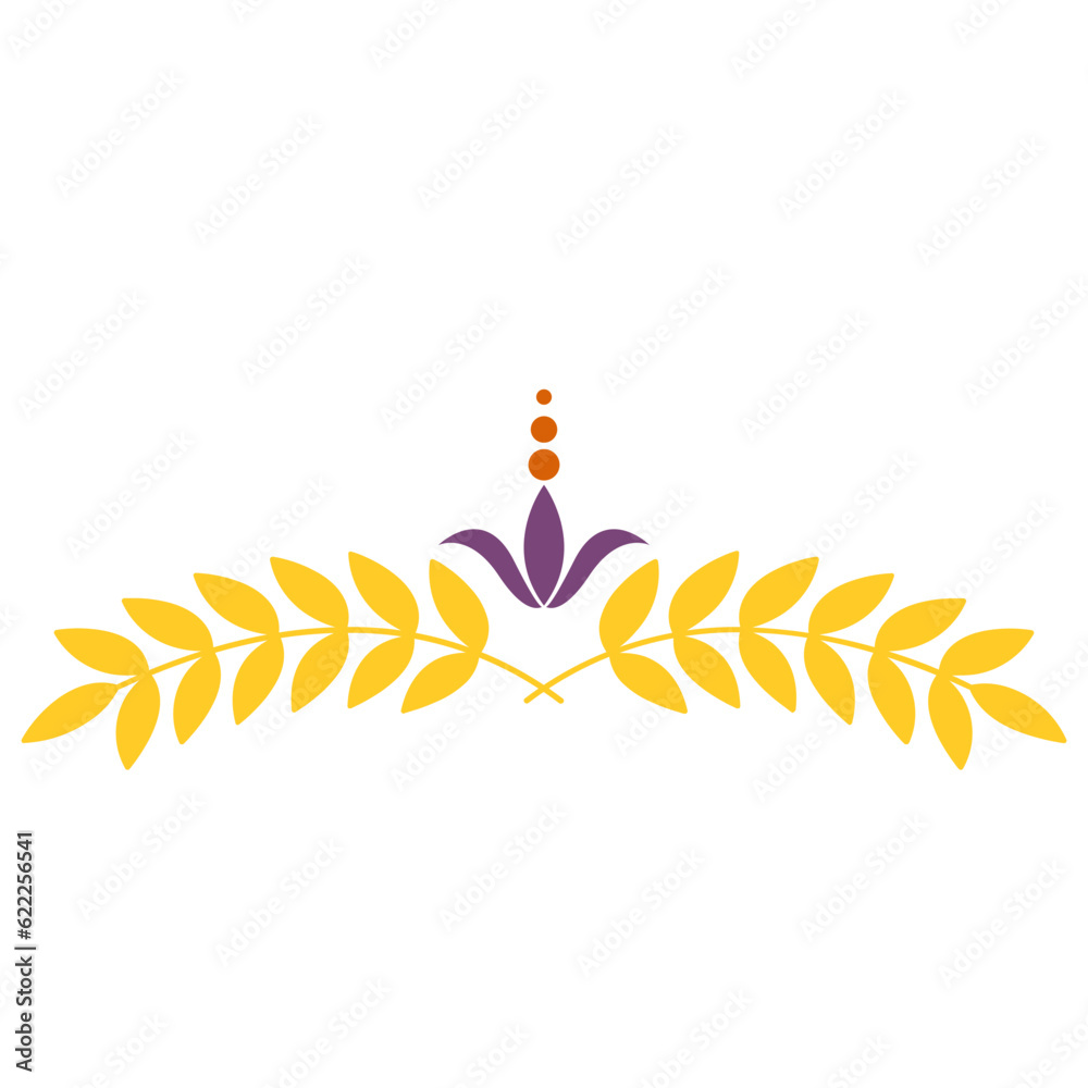 Obraz premium Line divider vector design ornament