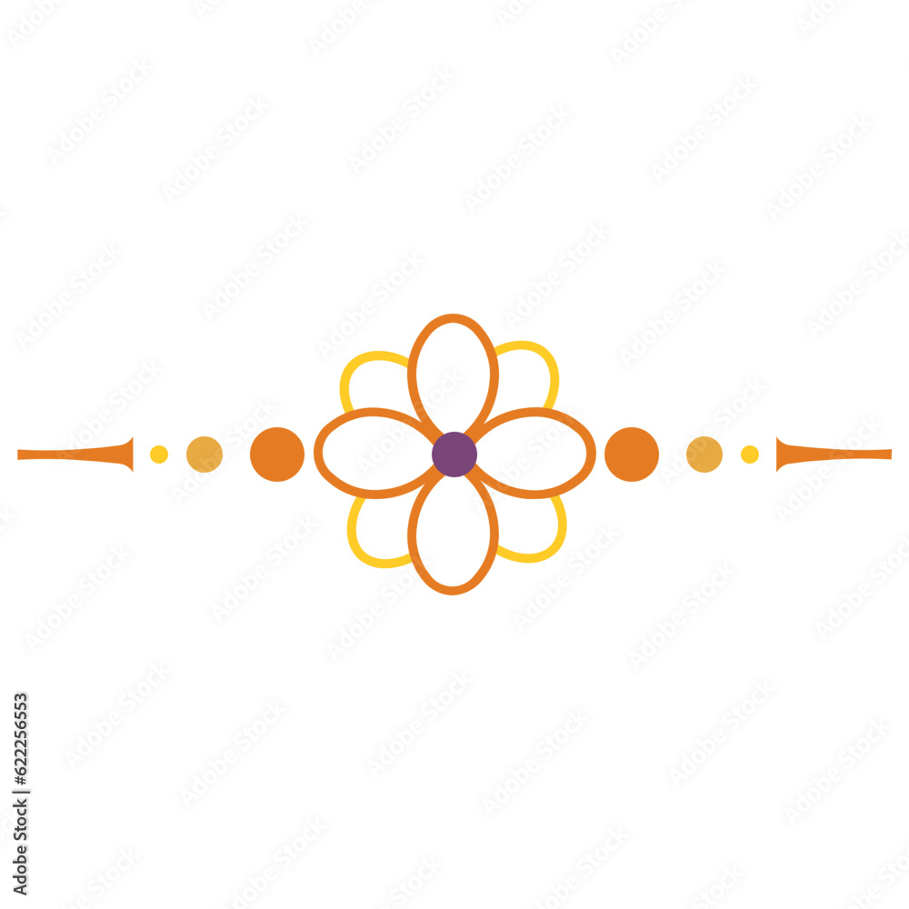 Line divider vector design ornament Line divider vector design ornament