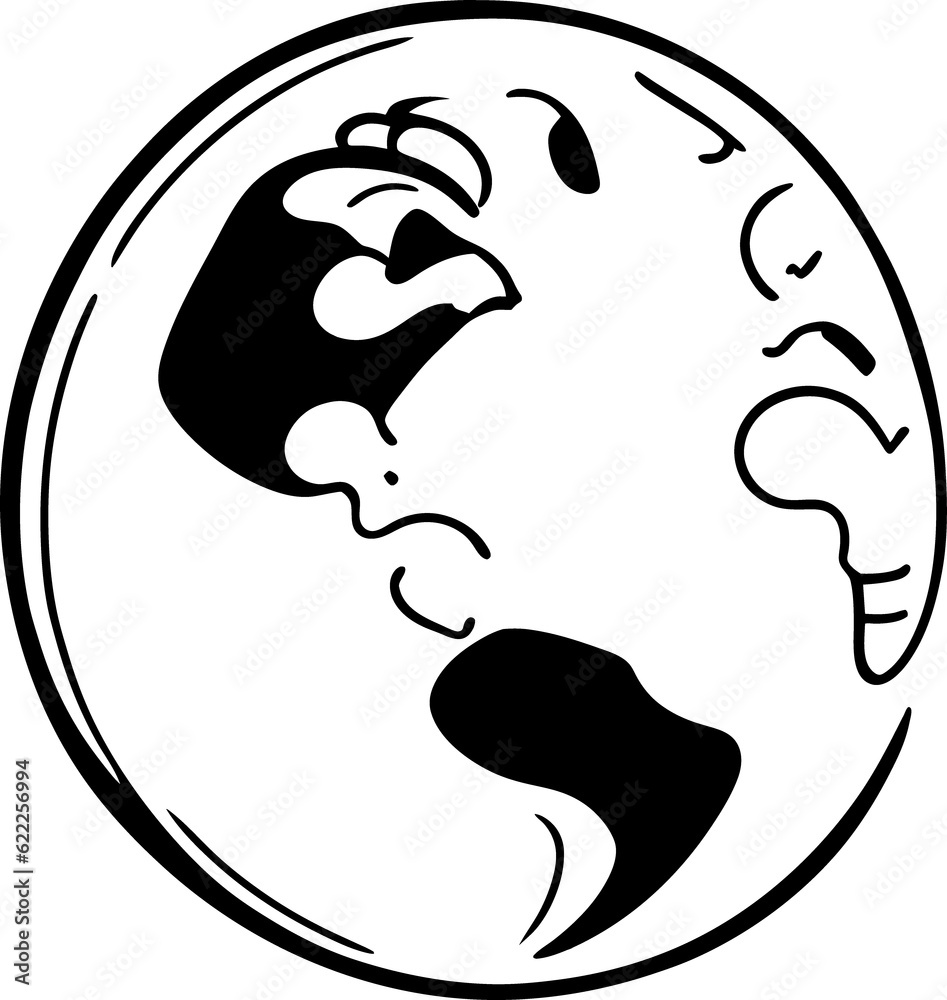 eco earth planet icon doodle black circle of globe world environment day hand draw outline logo concept vector illustration eco earth planet icon doodle black circle of globe world environment day hand draw outline logo concept vector illustration