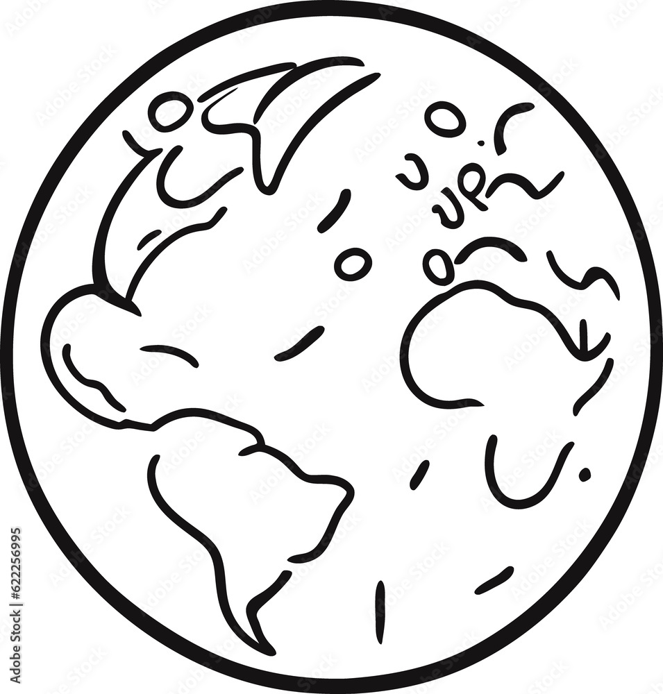 eco earth planet icon doodle black circle of globe world environment day hand draw outline logo concept vector illustration eco earth planet icon doodle black circle of globe world environment day hand draw outline logo concept vector illustration