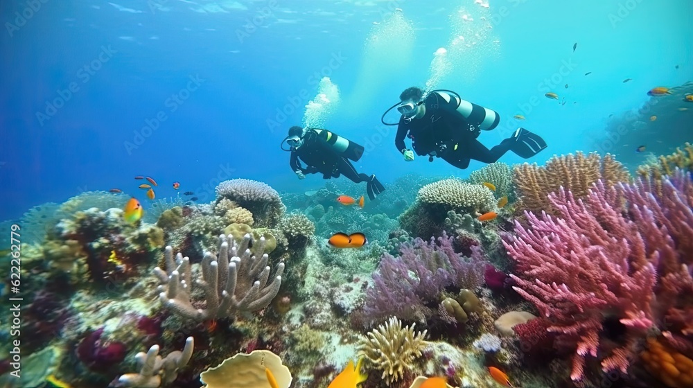 Scuba diving expeditions and explore the mesmerizing beauty of coral