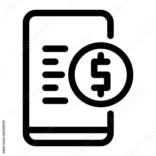 finance app line icon