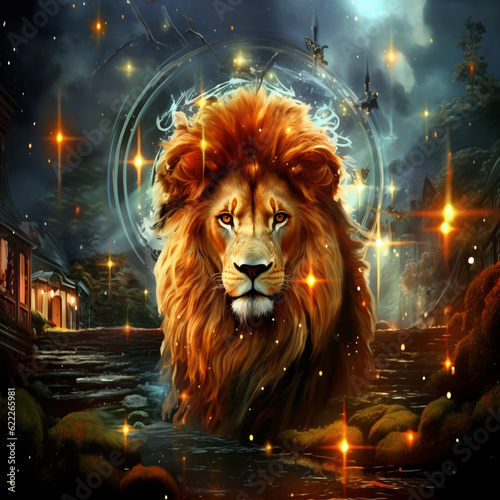 lion in the night wallpaper © Kashif Ali 72