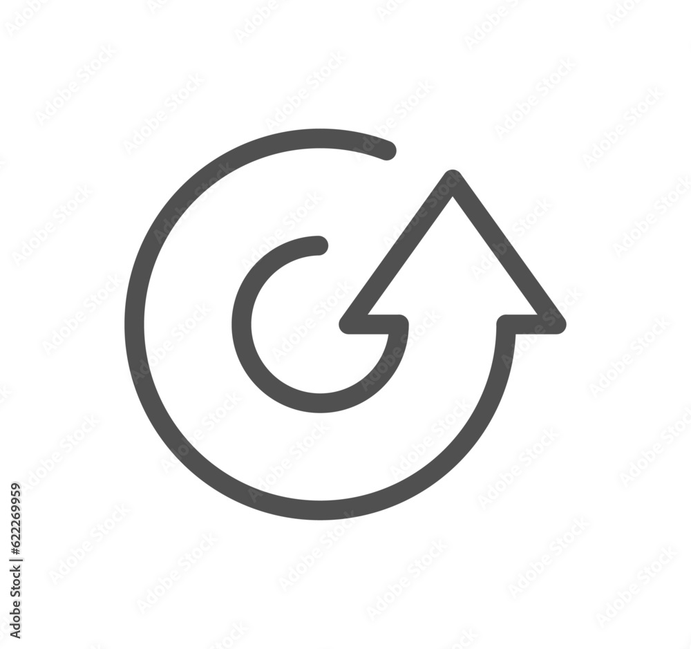 Interface arrows related icon outline and linear vector. Interface arrows related icon outline and linear vector.