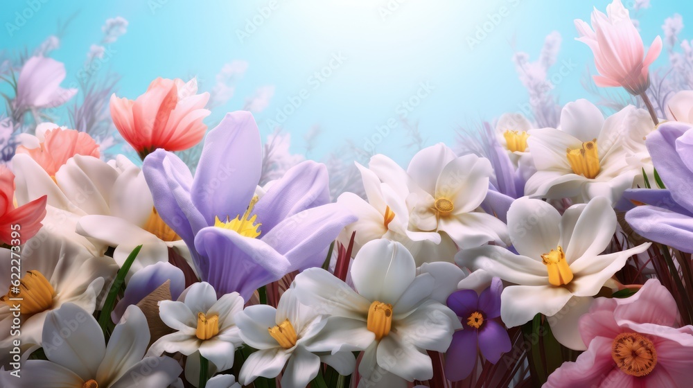 spring flowers background spring flowers background