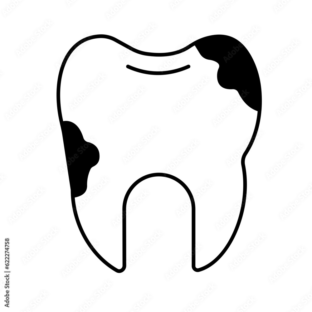 Bad teeth Vector Icon
Bad teeth Vector Icon