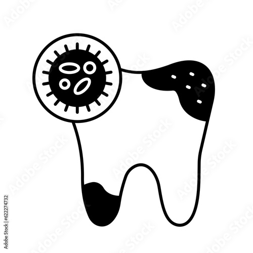 Pulpitis Vector Icon


