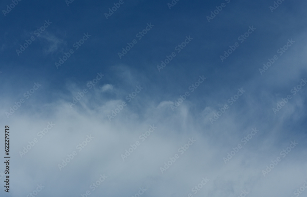 White clouds floating in the beautiful sky White clouds floating in the beautiful sky