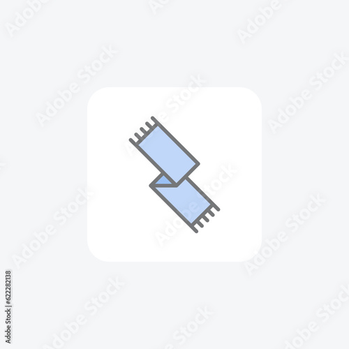 Winter Muffler Awesome Fill Icon