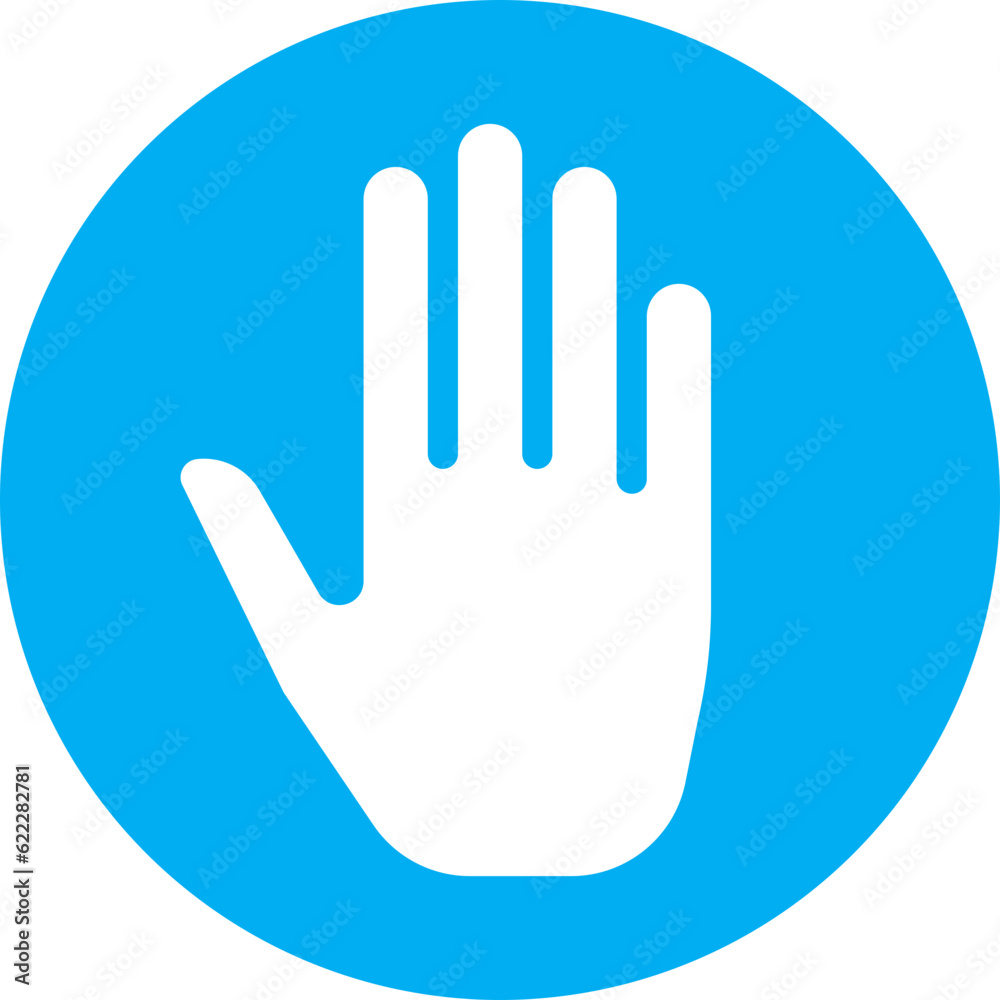 Touch hand icon for mobile apps. Simple ui button design. Vector illustration. Touch hand icon for mobile apps. Simple ui button design. Vector illustration.