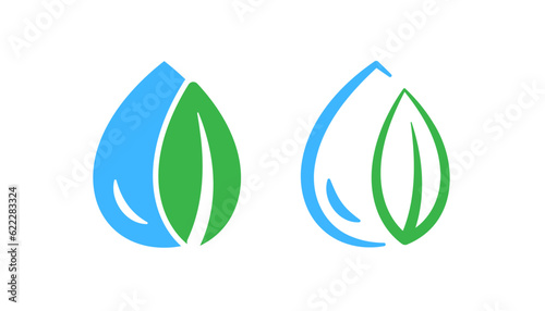 Hyaluronic Acid vector icon logo badge concept design